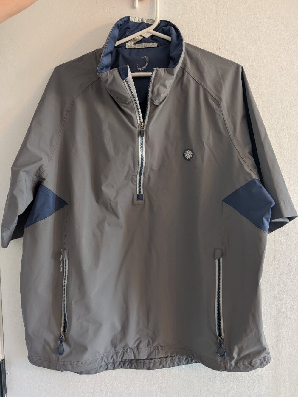 Zero Restriction Half Sleeve Waterproof Quarter Zip